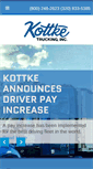 Mobile Screenshot of kottke-trucking.com